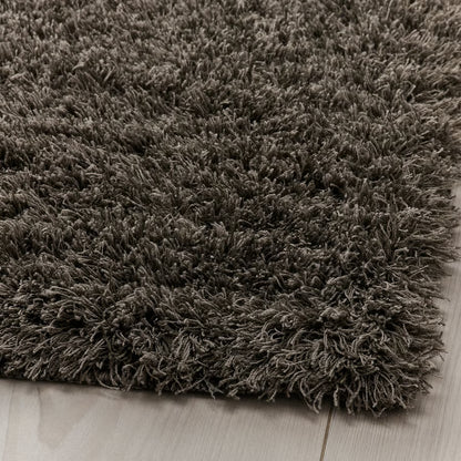 Soft Two-Tone Mélange Rug with Anti-Skid Backing