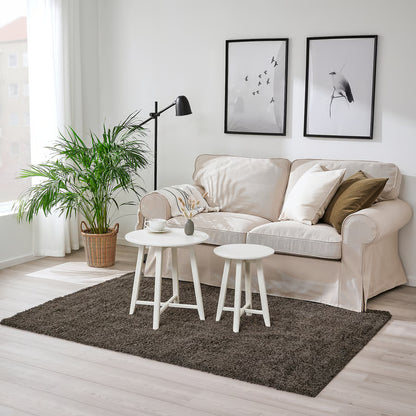 Soft Two-Tone Mélange Rug with Anti-Skid Backing